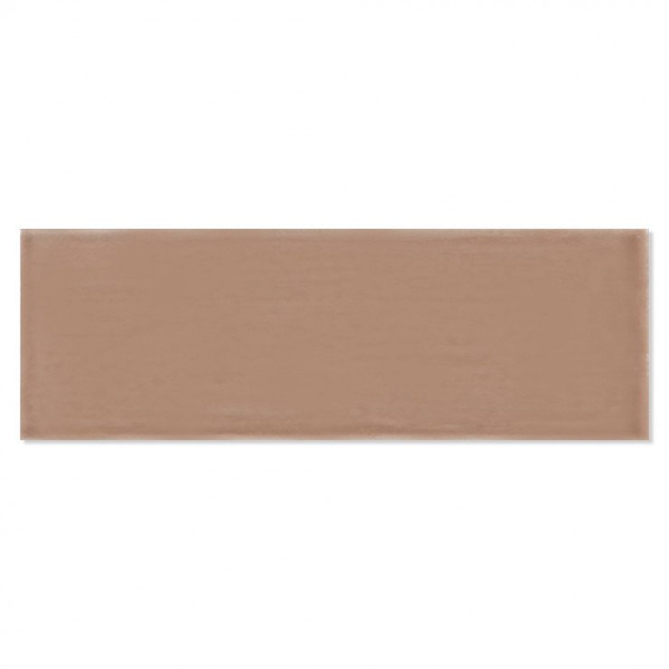 Vægflise Cocina Rustico Brun Blank 10x30 cm-0